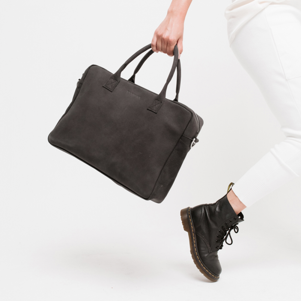 The Urban | Leren laptoptas