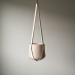 Leren plantenhanger beige | Minimalistisch design