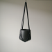 Leather plant hanger black | Minimalistic design